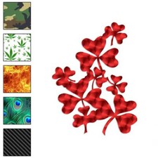 Shamrocks Irish Clover, Vinyl Decal Sticker, 40 Patterns  3 Sizes, 986