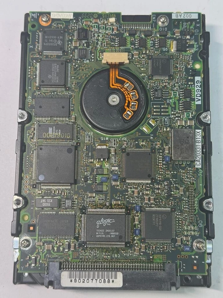 HP Compaq 272577-001 MAB3045SC 4.3GB 7.2K RPM Wide-Ultra SCSI-3 80 Pin 3.5" HDD - Image 3 of 4