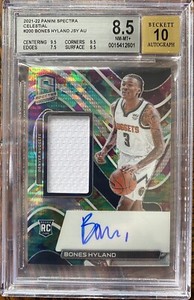 NBA DONRUSS Bones Hyland RC サインカード Bones Hyland Autograph | eBay
