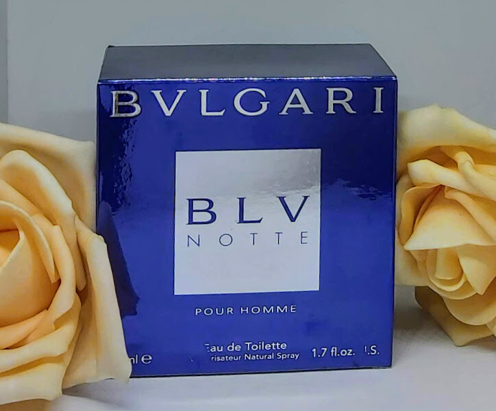 ❤️BLV NOTTE BVLGARI POUR HOMME Bulgari EAU DE TOILETTE 1.7
