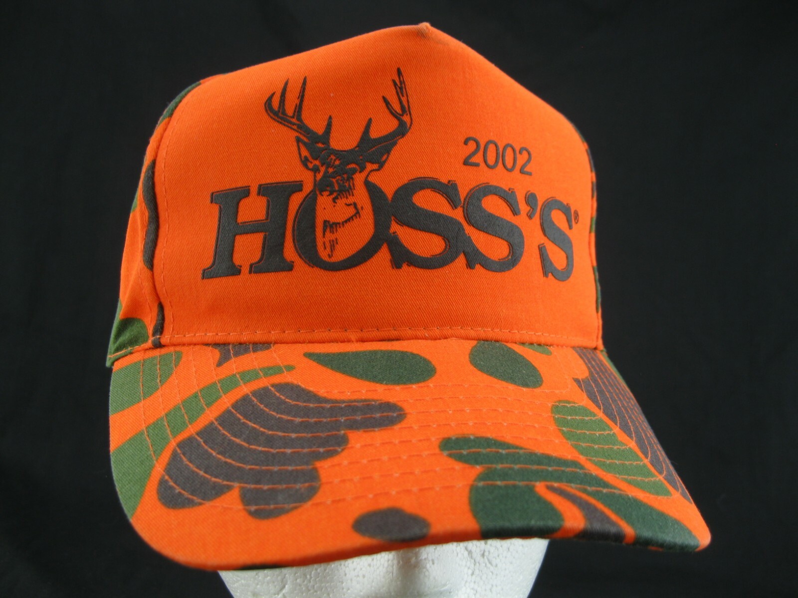 reversible camo orange boonie hat