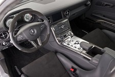 Cars 2011 hamann mercedes sls amg supercar super tuning Desk Mat Stitched