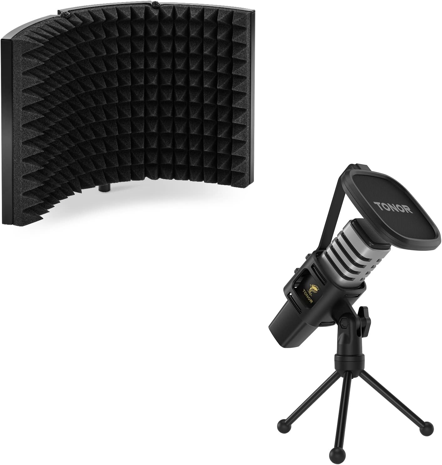 USB Microphone TC30 and Microphone Isolation Shield