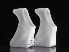 Shimano Dura Ace 7402  hoods RACEVELO gummi for vintage BL-7402 white