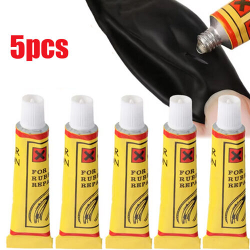 1/5pz Colla Patch Tubo Interno Pneumatici Bici Gomma Cemento Colla Riparazione Pneumatici