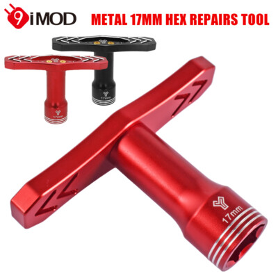 9IMOD 17mm RC Wheel Hex Wrench RC Sleeve Tool for 1/8 1/10 Traxxas Arrma RC Car