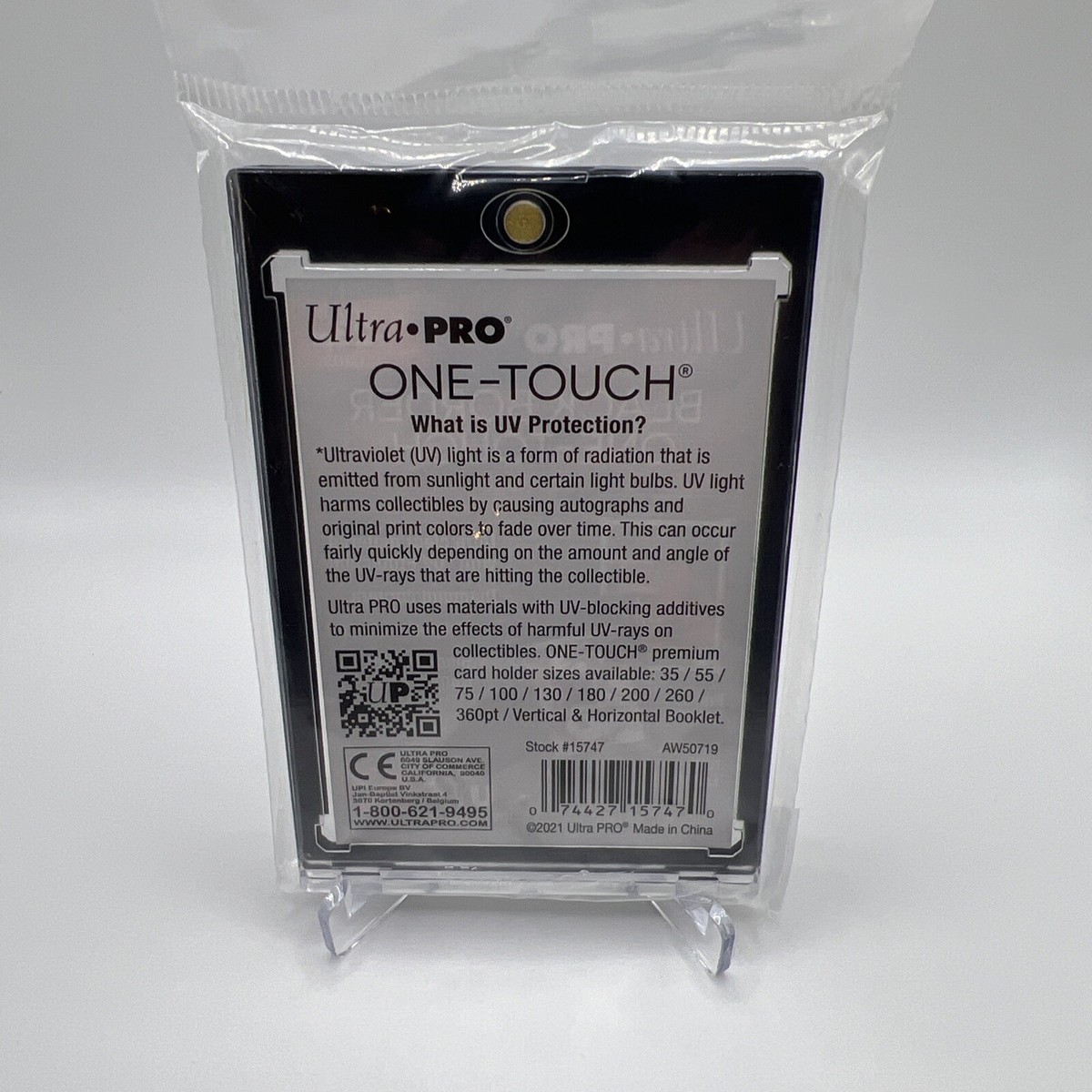 Ultra PRO ONE-TOUCH 23 pt. Card Holder - Black for sale