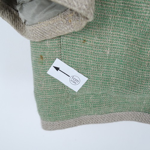 Womens Trachten Blazer XL Size UK 20 EU 46 Tyrol Green 100% Linen Jacket - Picture 12 of 12