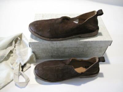  NIB AUTHENTIC MOMA MENS SHOE SUEDE SIZE US8 EU40.5  2FS046 MSRP $347 ITALY