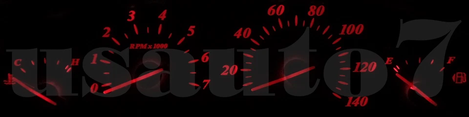 Dash Instrument Cluster Gauge RED LED LIGHT BULB KIT Fit 00-05 Buick Park Avenue - Image 2 of 4
