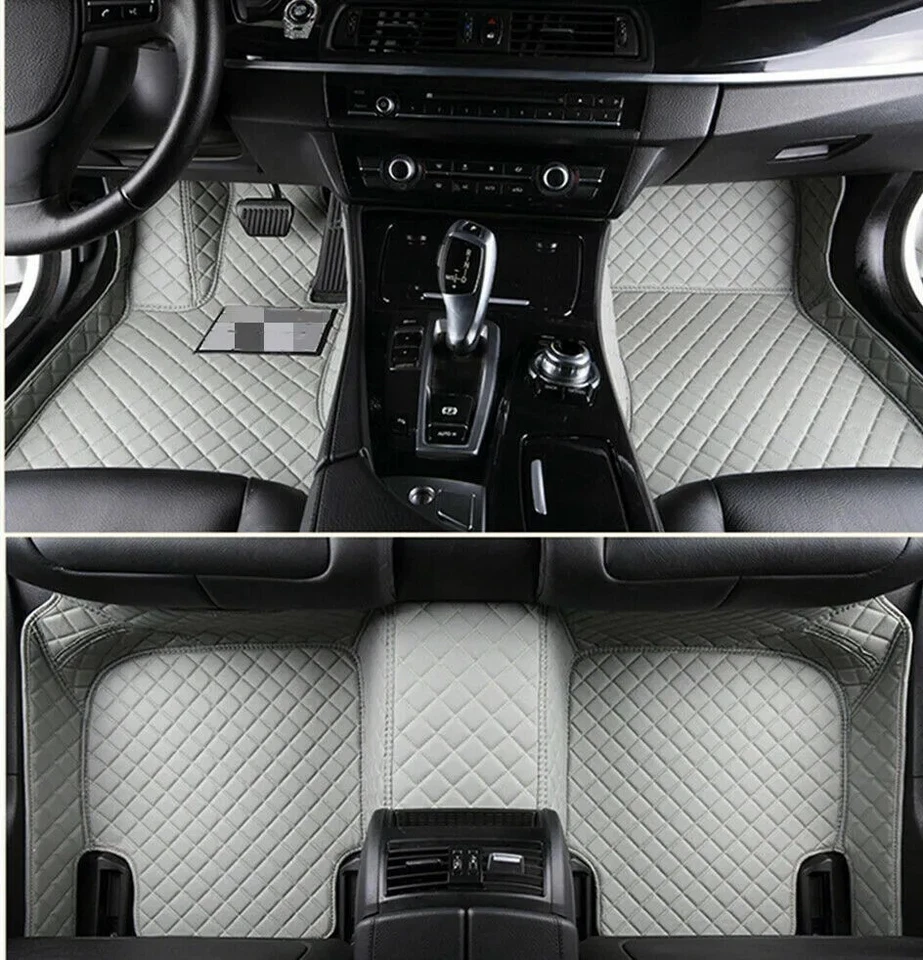 For Toyota Avanza 2010-2024 Car Floor Mats Front Rear Luxury Carpet Waterproof - Image 3 of 4