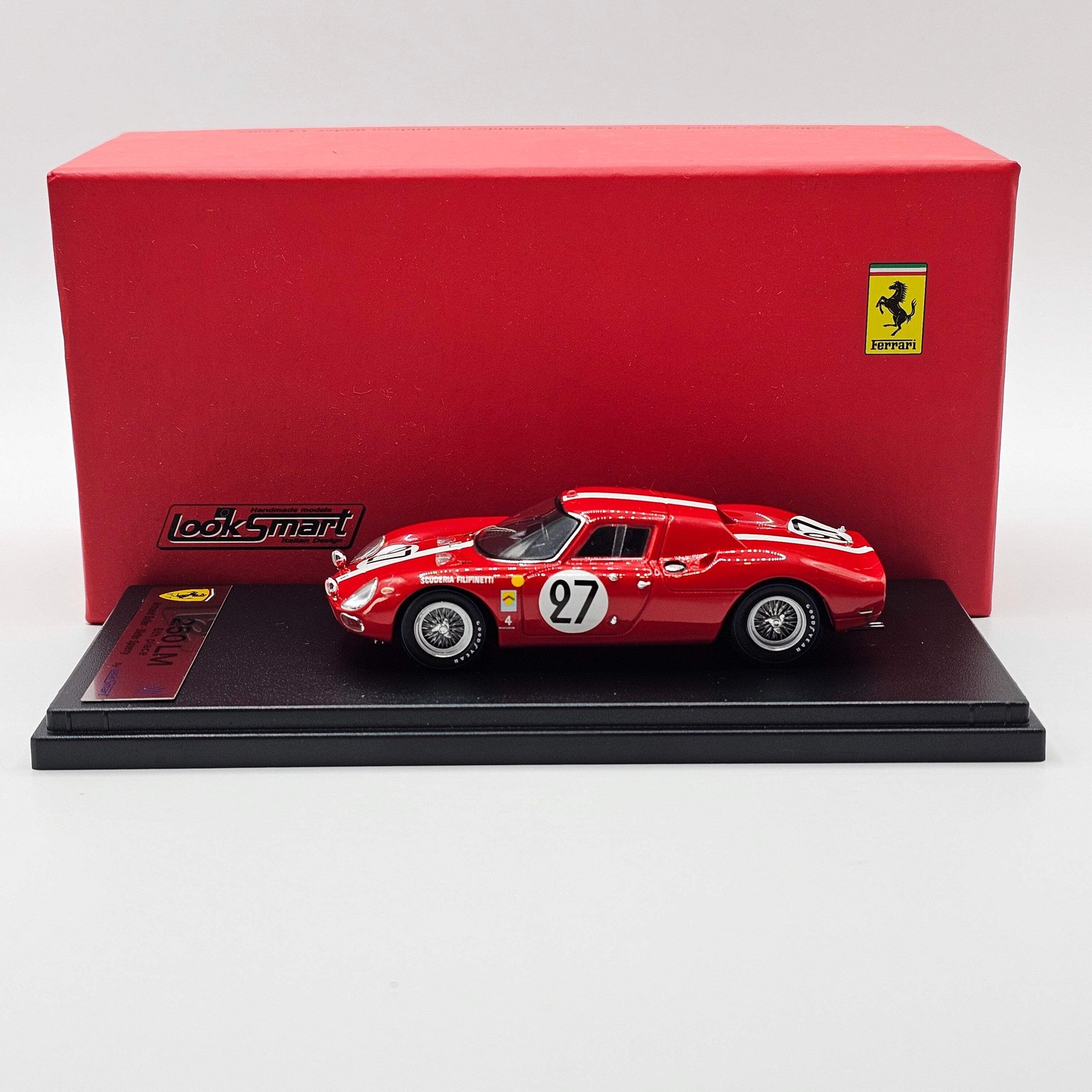 Looksmart Ferrari 250 LM #27 Scuderia Filipinetti 24Hrs Le Mans 1965 1/43 Scale