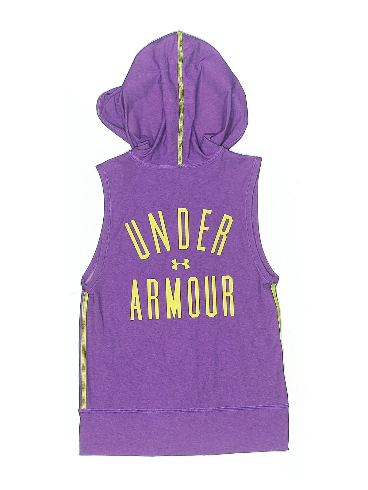 Under Armour Girls Purple Zip Up Hoodie S Youth thumbnail 2