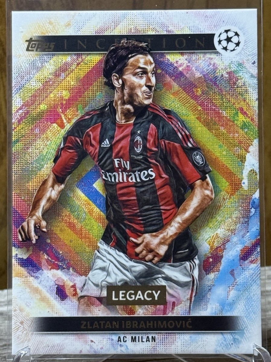Zlatan Ibrahimovic Topps Inception Legacy 2024/25 AC Milan UCL | eBay