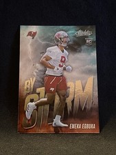 2025 Panini Absolute Football By Storm Emeka Egbuka RC 4 Tampa Bay Buccaneers