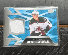 2022-23 Upper Deck Series 2 Rookie Materials Dylan Guenther #RM-DG Mammoth