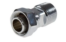 Radiator Valve Replacement Tail 15mm x 1/2" BSP (SINGLE)