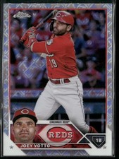 Joey Votto 2023 Topps Chrome Logofractor Edition #190 Cincinnati Reds