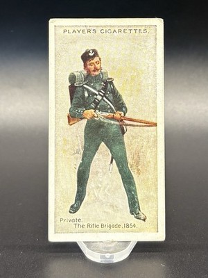 1927 Players Cigarettes Regimental Uniforms  Series Of 50  Brown Back Card #49