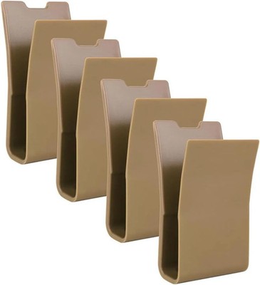 KRYDEX Magazine Pouch Insert Set Open Top 5.56 7.62 Mag Pouch Holder Clips with