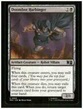 Doombot Harbinger 655 Commander: Marvel Super Heroes Magic: The Gathering casi nuevo