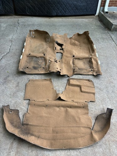 1994-1997 Mazda Miata Mx5 Oem Tan Main Interior Shelf Carpet Set NA 94-97
