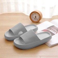 Womens Comfy Strappy Sandals Elastic Ladies Summer Open Toes Bling Shoes SizeNEW
