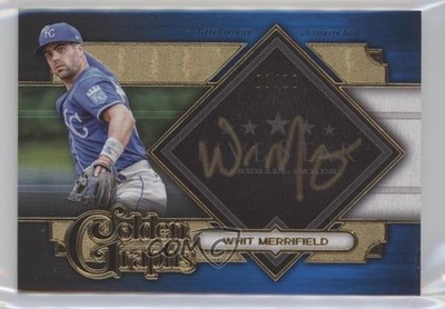 2022 Topps Five Star Golden Graphs Blue /20 Whit Merrifield #GG-WM Auto 0w4i