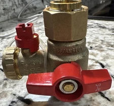 Rheem Brass Hot Water Service Valve for Tankless Water Heaters