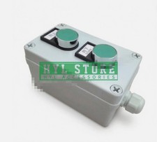 1pc 2-hole outdoor waterproof button switch box 130 80 70 with 22mm opening