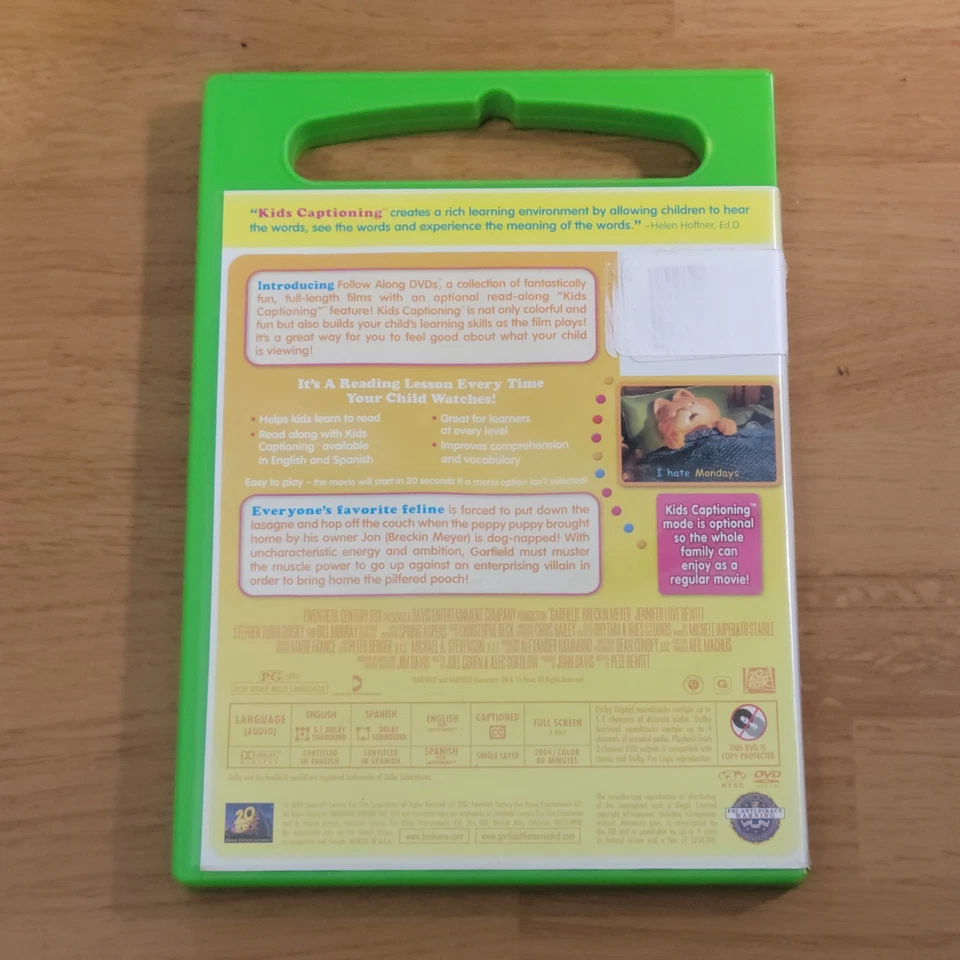 Garfield - The Movie (Follow Along Edition) - DVD  -- - Image 2 of 2