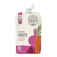 Serenity Kids Organic Fall Baby Puree Pouches 12 Pack Veggies No Added Sugar