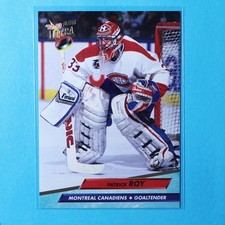 1992-93 Fleer Ultra #108 Patrick Roy - Montreal Canadiens