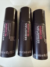3 X SEBASTIAN RE-SHAPER BRUSHABLE STRONG HOLD HAIRSPRAY 1.5 OZ