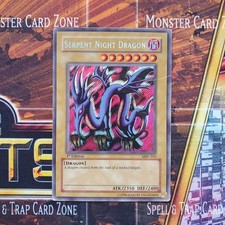 1x Serpent Night Dragon - Secret Rare - MRL-103 - 1st Ed - HP