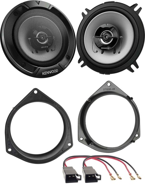 Kenwood 13Cm 2-Wege 260Watt Lautsprecher FüR Citroen Nemo Fiat Doblo Opel Frontt-image
