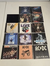 AC/DC 14 CD Lot Blow Up Your Video, Ballbreaker, Who Made Who, High Voltage Etc.
