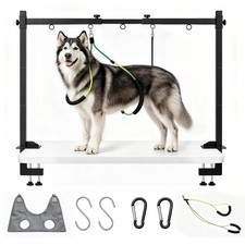 Dog Grooming Arm Adjustable Pet Grooming Arm for Table: 40" Height  35"-45" ...