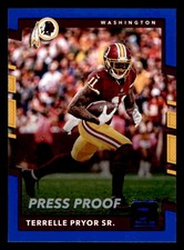 2017 Donruss #65 Terrelle Pryor Press Proof Blue Washington Redskins