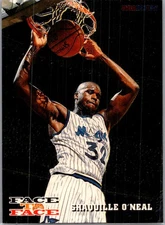 1993-94 Hoops #FTF1 Shaquille O'Neal / David Robinson Face to Face