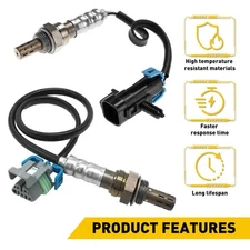 Down Upstream& Aluminum Sensor Oxygen 2Pcs For 2012-2014 Chevy Captiva Sport US