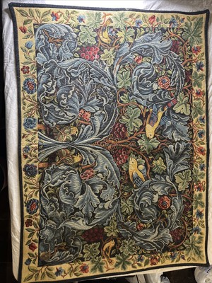 Acanthus And Vine Tapestry 72 X 95