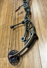 BowTech Reckoning 35 RH 50–60# 26-31” Dark Green Tan Limbs Hunting 3D TAC