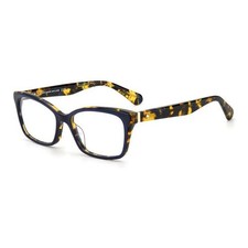 Kate Spade JERI 0JBW 00 Blue Havana 52mm Eyeglasses New Authentic