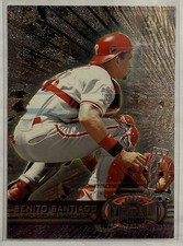 1997 Fleer Metal Baseball Benito Santiago Base Card #206 Complete Your Set! ⚾️