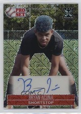 2021 Leaf Pro Set Metal 1991 Base Auto Red Mojo Bryan Acuna #PS1-BA2 Auto 1k9t