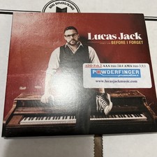 Before I Forget [Digipak] by Lucas Jack (CD) Promo