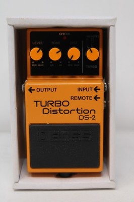 BOSS DS-2 TURBO Distortion Guitar Effects Pedal + Box | eBay