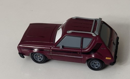 Disney Pixar Cars Maroon Gremlin w/ Missile Metal Disney Store Figure 1:43 Loose - Picture 4 of 6