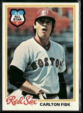 Baseball Topps Carlton Fisk Near Mint or Better